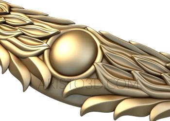 Symmetrycal onlays (NKS_0270) 3D model for CNC machine